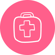 Equality Care logo with a medical kit icon in the middle