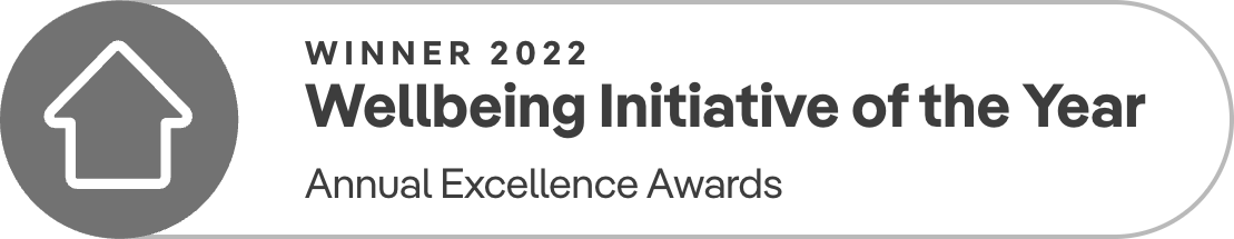 Wellbeing Initiative of the Year Winner 2022 logo